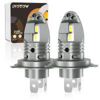 IVOTOW 2Pcs H4 LED Headlight Bulb/9003 LED High Low Beam 18000LM Car Lights 5530 CSP Chips Led Chips 6500K White 12-30V Bulbs  LEDs  HIDs