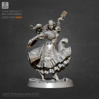 38mm Resin model kits DIY figure beauty self-assembled TD-2770