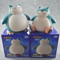 Pokemon Cute Piggy Bank Pocket Monster Snorlax Doll Action Figure Ornaments Money Box Decoration