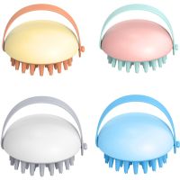 ❆ Handheld Silicone Scalp Shampoo Massage Brush Washing Shower Hair Massager Clean Brush Bath Shower Hair Cleaning Brush Comb