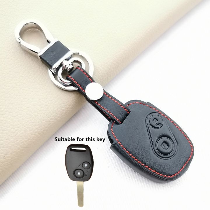 for-honda-civic-hrv-crv-xrv-cr-v-crider-odyssey-pilot-fit-accord-freed-jazz-hot-sale-100-leather-key-chain-cover-case-holder