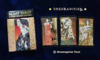 ไพ่ยิปซีฟาโรห์เคลือบทองขนาดพกพา Klimt Tarot/ไพ่ยิปซีอียิปต์/ไพ่ยิปซีแท้ลดราคา/ไพ่ยิปซี/ไพ่ทาโร่ต์/ไพ่ออราเคิล/Tarot Card