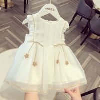 【CC】 Baby Birthday Sleeveless Dresses Clothing