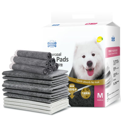 Dog diapers 100 tablets s deodorizing thick absorbent diapers cat diapers Teddy urine not wet pet supplies