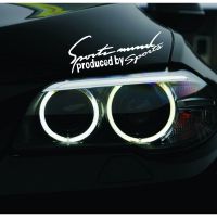 【Fast delivery】Racing Car Reflective Letter Decal Sticker HZ009