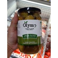 อาหารนำเข้า? Greece Olympic Green Elegant Jasmine Papel 700g Olymp Green Olive Stuffed with Jalapenno PepperGreen japanese pepper