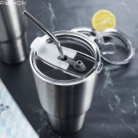 Car Stainless Steel Tumbler Cup Double Vacuum Thermos Beer Mug Drinking Hot Water Sports Fitness Water Bottle To Keep Cold Coffe