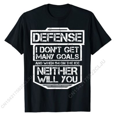 Ice Hockey Shirt Funny Sport Lover Tee Clic Top T-shirts Fitted Cotton Mens Tops Shirts Cal