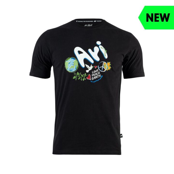 เสื้อยืดใหม่เสื้อยืด-ari-peace-on-earth-tee-ของแท้ขนาดเต็มs-3xls-5xl