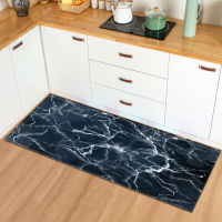 Marble Pattern Kitchen Car Bedroom Entrance Doormat Living Room Hallway Decoration Rugs Home Balcony Bath Floor Anti-Slip Mat