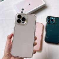 ส่งฟรี เคส สำหรับ ไอโฟน เคสซิลิโคน สินค้าส่งจากไทย สำหรับ Iphone 14 13 12 11 Pro max กากเพชรNEW TPU-C232