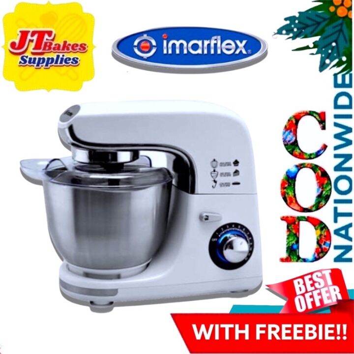 Imarflex IMX420S Electric Stand Mixer With Freebie Lazada PH