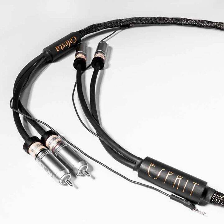 สายสัญญาณ RCA To RCA Esprit Audio Celesta Phono 1.2M (New) Lazada.co.th