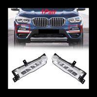 【LZ】❃✙✕  LED DRL luz de nevoeiro para BMW lâmpada de condução dianteira direita luz diurna lâmpada pára-choques X3 X4 G01 G02 2017-2019 63177412528