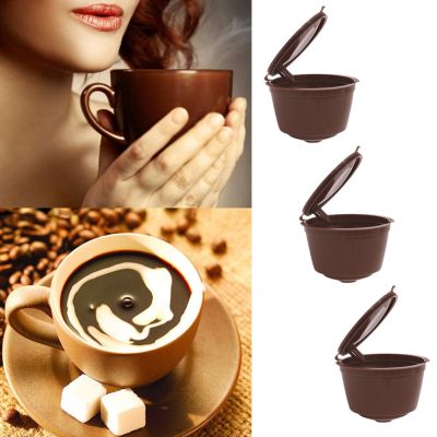 ถ้วยกาแฟ 3 แคปซูลนำกลับมาใช้ใหม่สำหรับ Nescafe Dolce Gusto Mini Me Piccolo