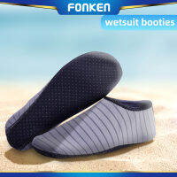 FONKEN รองเท้าผ้าใบรองเท้าน้ำผู้ชายสำหรับผู้ชาย,รองเท้าผ้าใบว่ายน้ำถุงเท้าสำหรับชายหาดขนาดใหญ่สำหรับฤดูร้อน