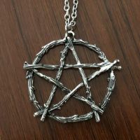 【HOT】₪∈ Hot Branch Punk Gothic Jewelry Witchcraft Amulet Occult Wiccan Pendant Necklace