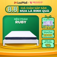 Nệm Foam Thuần Việt Ruby - Kích Thước 1m6x2mx10cm