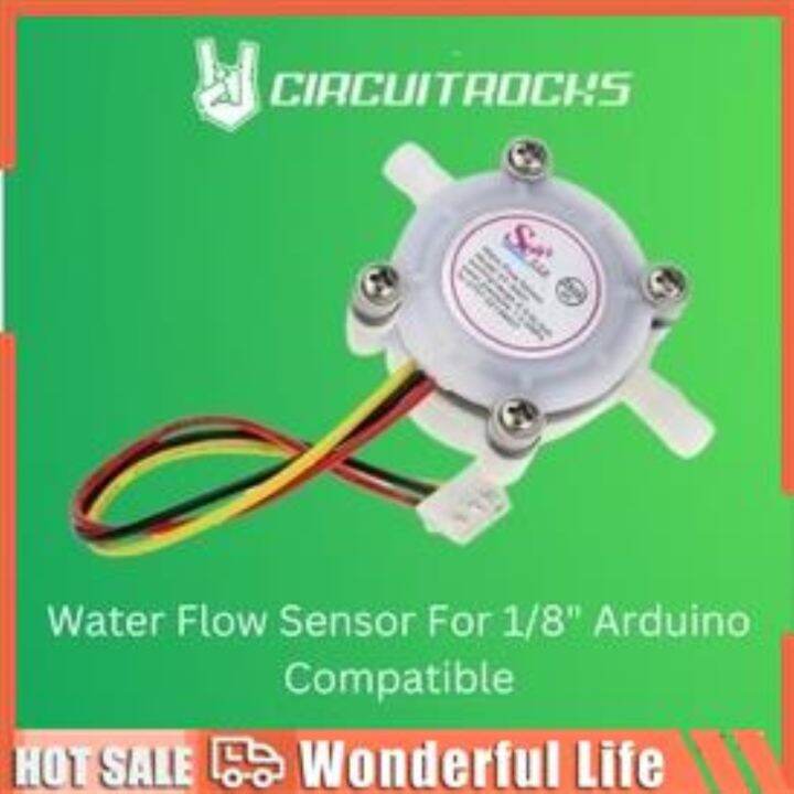 Water Flow Sensor For 1/8 Arduino Compatible Lazada PH