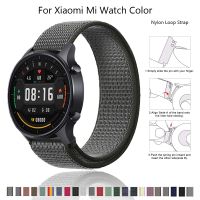 20mm 22mm Nylon Loop Strap for Xiaomi Mi Watch Color Band Wristbelts Sport Bracelet for Xiaomi haylou ls02 WatchBand