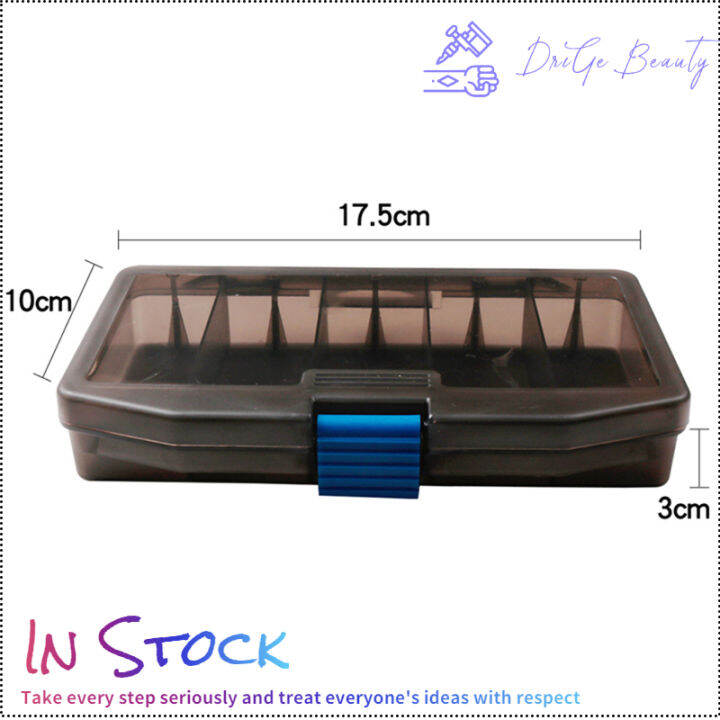 คลังสินค้าพร้อม-กล่องใส่อุปกรณ์ตกปลาขนาดใหญ่5ตารางน้ำหนักเบาหนา-frosted-fish-hook-bait-accessories-storage-case