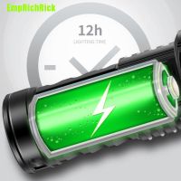 [EmpRichRick] Usb Rechargeable Light Portable Outdoor Flashlight Torch Ultra Bright Hiking Led