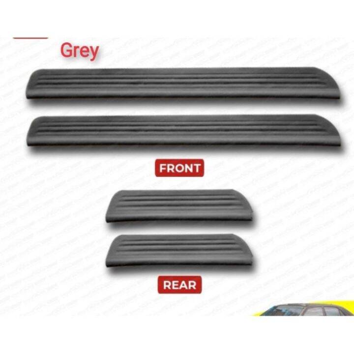 Proton Wira Scuff Plate kicking plate side step Door Step (DARK GREY ...