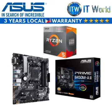 Asus prime b450m discount ryzen 5 3600