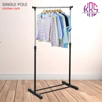 Single pole clothes online line