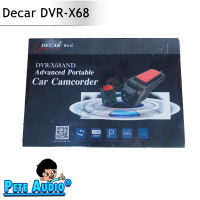 กล้องบันทึกหน้า-หลังรถยนต์ ยี่ห้อ Decar DVR-X86 Car camcorder