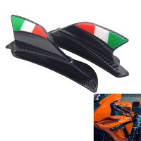 Motorcycle Winglet Aerodynamic Wing Kit Spoiler For Kawasaki Ninja 125 Z125 Z250SL 250R 300R Z300 Z400 400R KLX250 Accessories