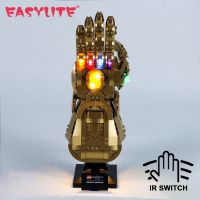 EASYLITE ชุดไฟ LED บล็อกตัวต่อสำหรับแบบอิฐสะสมอินฟินิตี้76191ของเล่น DIY แค่ชุดไฟถ่ายภาพเท่านั้น