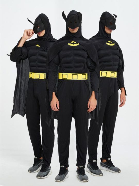 CÓ SẴN) Trang Phục Cosplay Batman Người Lớn Cơ Bắp, Bộ Đồ Hóa Trang Siêu  Anh Hùng Super Hero Batman Dành Cho Lễ hội Halloween, Youtuber, Tiktoker |  