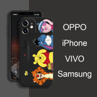 เคสโทรศัพท์สำหรับ VIVO Y17 Y12 Y15 Y11 Y20 Y12S Y20S Y20i Y50 Y19 Y85 V9 V11i V21 V20 V15 V20SE V20P V17 V19 S1P Y9S Y31 Y51 Y91C Y93 Y91 Y95 Y72(5G) เคสโทรศัพท์มือถือแฟชั่นลายการ์ตูนน่ารักป้องกันการตก