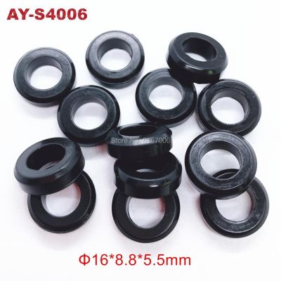 100pieces hot sale rubber seals o ring 16x8.8x5.5mm for fuel injector service kit auto parts replacement (AY-S4006)