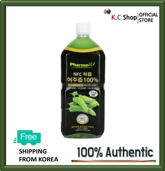 [Pharmovit] 100 Pure Yeoju Cold Press Juice 1000ml / Healthy and Nourishing / Korea Lazada