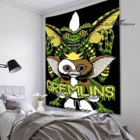 แฟชั่นพรมลายพิมพ์อะนิเมะ Gremlins พรมการตกแต่งบ้านสวยงามห้องรับแขกห้องนอนพรมอุปกรณ์ประกอบฉากการถ่ายภาพ kado ulang tahun