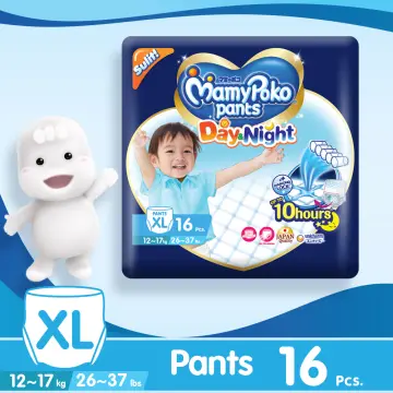 Buy MamyPoko Pants Standard Baby Diapers, X-Large (XL), 38 Count, 12-17kg  Online at Low Prices in India - Amazon.in