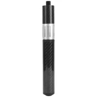 Adjustable Extender Pool Cue Telescopic Rod Extension for Black Carbon Fiber Telescopic Rod Extension