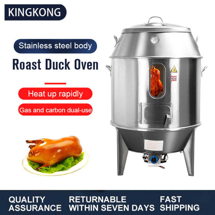 Forest charcoal gas roast duck oven doublelayer roast chicken oven