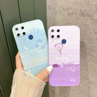 สำหรับ OPPO Realme เคส C15ซิลิโคน TPU เคสโทรศัพท์ฝาหลัง RealmeC15 C15ทาสีปลอกอ่อน