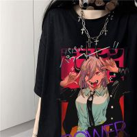 ฤดูร้อน Anime เสื้อยืดสตรีความงามหลวมเสื้อยืดสตรี Punk Rock Streetwear สุภาพสตรี Top  เสื้อยืด Harajuku Clo