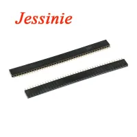 10PCS 40 Pin 1x40 Single Row Breakaway Straight Needle Female 2.54 Breakable Pin Header PCB JST Connector Strip for Arduino