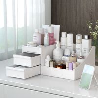 【YD】 Desk Makeup Organizer for Large Capacity Storage Desktop Jewelry Drawer