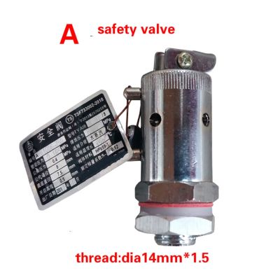 【hot】▧☢  safety valve/release valve Safety Pressure Release Regulator dia14mm/16mm Autoclave accessories