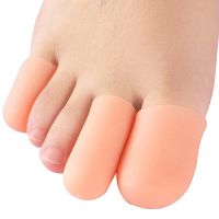 ❁ 6pcs Silicone Toe Protectors Sleeve Prevent Blister Callus And Corn Relief Pain From Lngrown Toenails Foot Care Tool Toe Caps