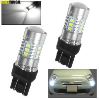 2x Led ไฟวิ่งกลางวันรถยนต์หลอดไฟ580 DRL Canbus ไม่มีข้อผิดพลาดสำหรับ Fiat 500 2007 2008 2009 2010 2011 2012-On สีขาว6000พัน