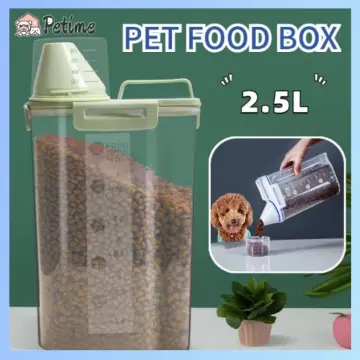 2.5l pet small storage boxes 