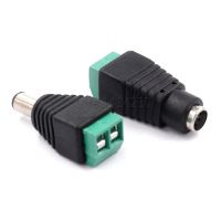 5Pairs Male Female DC Power Plug Connector 2.1mm x 5.5mm 2.1x5.5mm DC Plug Socket Adapter