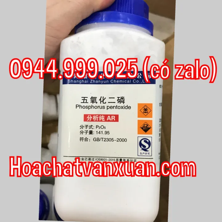 Phosphorus Pentoxide Cas 1314 56 3 P2o5 Chai 500g Photpho Oxit Phot Pho